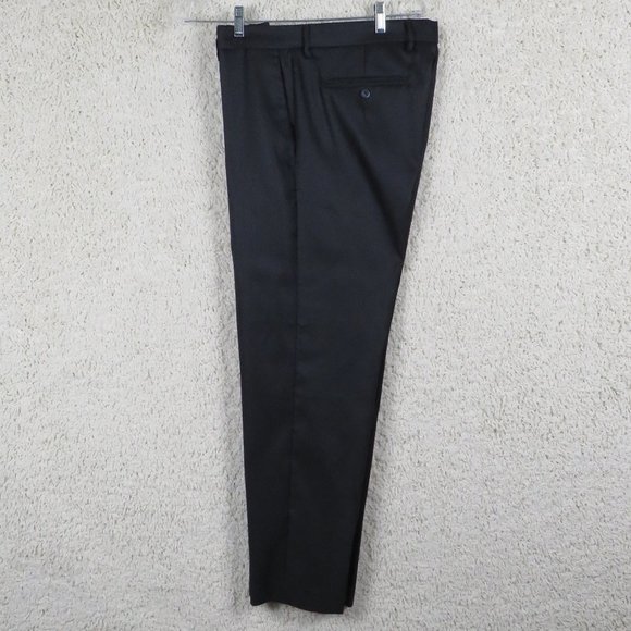 Perry Ellis* Men's Portfolio 1.5" Belt Loop Textured Dress Slacks~‎ Size 34/30 - Picture 1 of 11